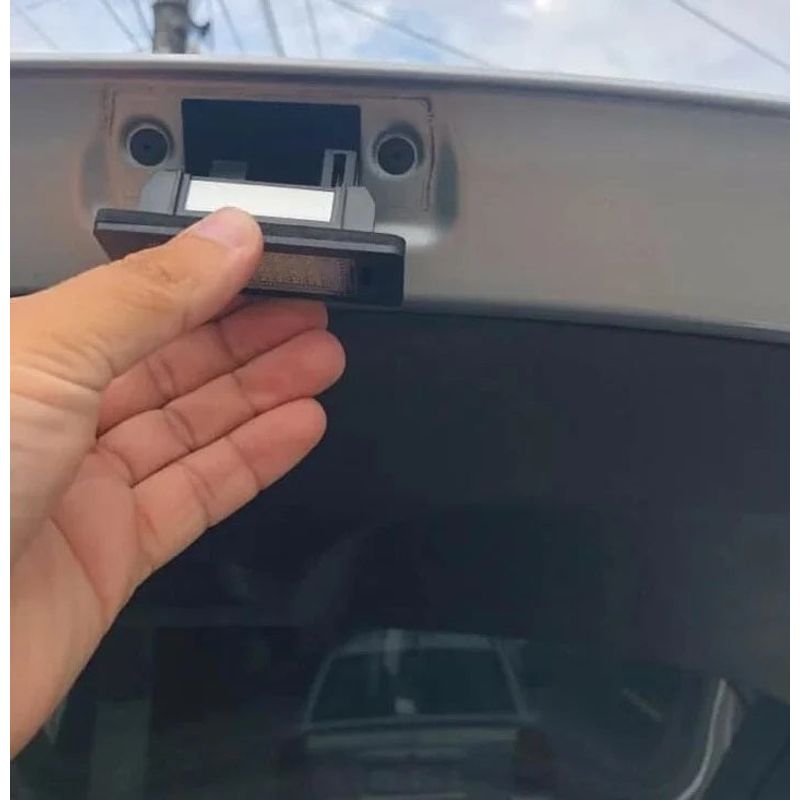 Casa si Gradina - Corpuri si surse de iluminat - Iluminat exterior - Lampi solare - Set 2 lampi LED pentru numar auto, compatibil VW, fara eroare de bec ars, lumina alb-rece - Infinity.ro