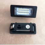 Casa si Gradina - Corpuri si surse de iluminat - Iluminat exterior - Lampi solare - Set 2 lampi LED pentru numar auto, compatibil VW, fara eroare de bec ars, lumina alb-rece - Infinity.ro