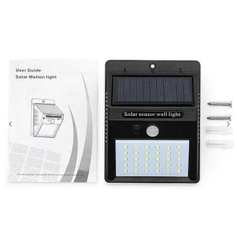 Casa si Gradina - Corpuri si surse de iluminat - Iluminat exterior - Lampi solare - Set 2 Lampi BRIGHT 30 LED Solare cu senzor de miscare si lumina 1 mod ILUMINARE - Infinity.ro