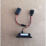 Casa si Gradina - Corpuri si surse de iluminat - Iluminat exterior - Lampi solare - Set 2 lampi LED pentru numar auto, compatibil Audi, fara eroare de bec ars, lumina alb-rece - Infinity.ro