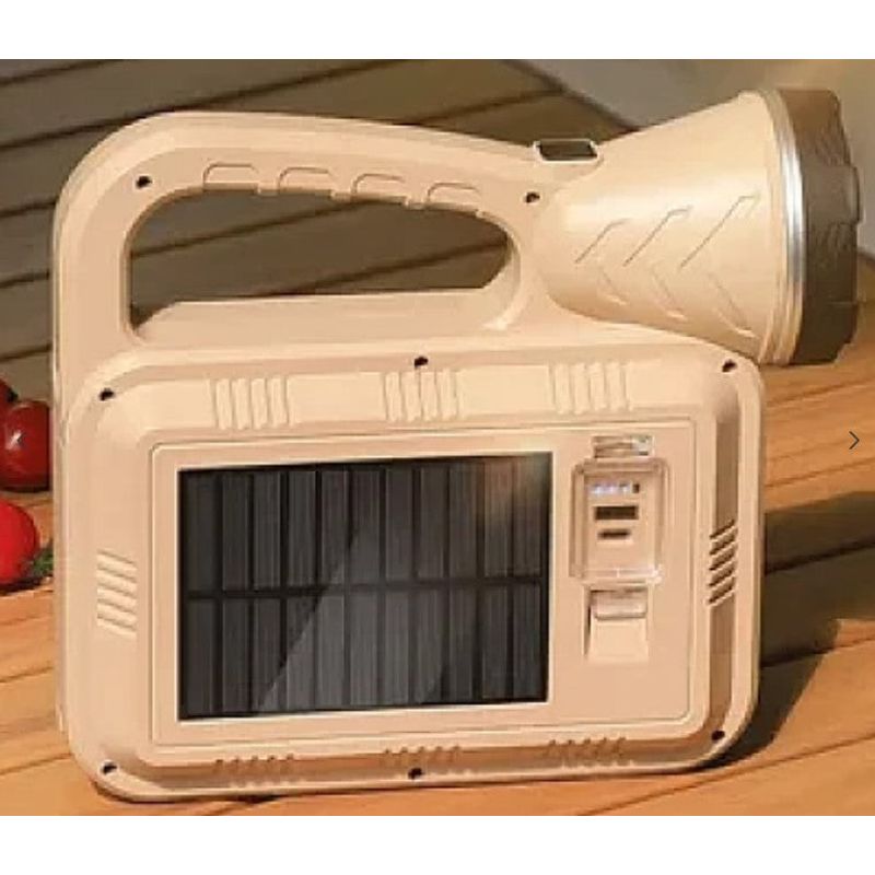 Sport si Outdoor - Camping - Articole solare camping - Lampi si lanterne camping - Lampa de camping cu incarcare solara YD 2208 - Infinity.ro