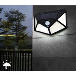 Casa si Gradina - Corpuri si surse de iluminat - Iluminat exterior - Lampi solare - Set 8 Lampi Solare, ULTRA 100 LED, cu senzor de miscare si lumina 3 moduri ILUMINARE - Infinity.ro