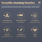 Electronice si Electrocasnice - Ingrijirea locuintei - Aspiratoare - Aspirator fara fir si fara sac, 100W, antiacarieni 2 in 1 tehnologie UV, filtru HEPA, mov - Infinity.ro