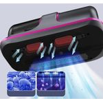 Electronice si Electrocasnice - Ingrijirea locuintei - Aspiratoare - Aspirator fara fir si fara sac, 100W, antiacarieni 2 in 1 tehnologie UV, filtru HEPA, mov - Infinity.ro