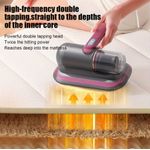 Electronice si Electrocasnice - Ingrijirea locuintei - Aspiratoare - Aspirator fara fir si fara sac, 100W, antiacarieni 2 in 1 tehnologie UV, filtru HEPA, mov - Infinity.ro