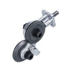Casa si Gradina - Constructii - Scule electrice si accesorii - Masini de gaurit si insurubat - Set adaptor cu role pentru taiat tabla si materiale din fier pentru surubelnita electrica, argintiu - Infinity.ro