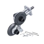 Casa si Gradina - Constructii - Scule electrice si accesorii - Masini de gaurit si insurubat - Set adaptor cu role pentru taiat tabla si materiale din fier pentru surubelnita electrica, argintiu - Infinity.ro