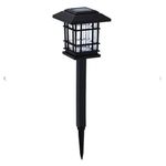 Casa si Gradina - Corpuri si surse de iluminat - Iluminat exterior - Lampi solare - Lampa X17 solara decorativa pentru gradina, XL, Neagra - Infinity.ro