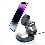 Laptop, Telefoane si Tablete - Telefoane mobile si accesorii - Accesorii Telefoane - Incarcatoare telefoane - Incarcator Wireless QI,Statie Incarcare 3 In 1,Incarcare Rapida 15W,Incarcare Fara Fir - Infinity.ro