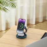 Laptop, Telefoane si Tablete - Telefoane mobile si accesorii - Accesorii Telefoane - Incarcatoare telefoane - Incarcator Wireless QI,Statie Incarcare 3 In 1,Incarcare Rapida 15W,Incarcare Fara Fir - Infinity.ro