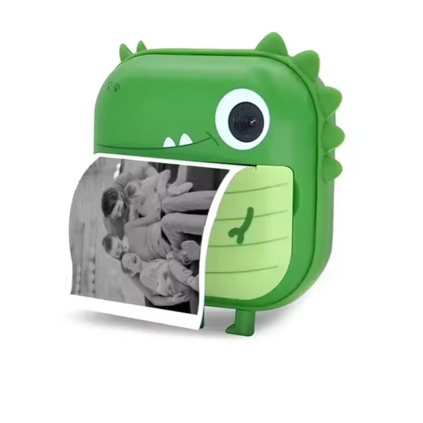 Aparat Foto-Video Digital Pentru Copii,Cu Functie De Printare Instant,Ecran 2.4 Inch