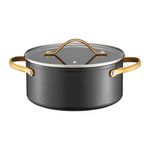 Casa si Gradina - Bucatarie si vesela - Vase pentru gatit - Oale si cratite - Oala cu capac 20cm, 2.8L, invelis Qualum Basic, AMBITION Royal - Infinity.ro