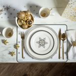 Casa si Gradina - Bucatarie si vesela - Vesela si tacamuri - Tacamuri si seturi - Set lingurita latte, 6 piese, inox, AMBITION Como Gold - Infinity.ro