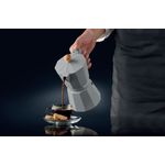 Casa si Gradina - Bucatarie si vesela - Vase pentru gatit - Espressoare pentru aragaz - Espressor aragaz, 6 cesti, 300ml, gri, AMBITION Natural - Infinity.ro