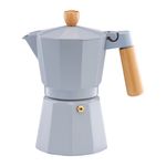 Casa si Gradina - Bucatarie si vesela - Vase pentru gatit - Espressoare pentru aragaz - Espressor aragaz, 6 cesti, 300ml, gri, AMBITION Natural - Infinity.ro