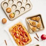 Casa si Gradina - Bucatarie si vesela - Vase pentru gatit - Tavi copt - Forma briose 37x28x3cm, 12 portii, invelis antiaderent, AMBITION Royal - Infinity.ro