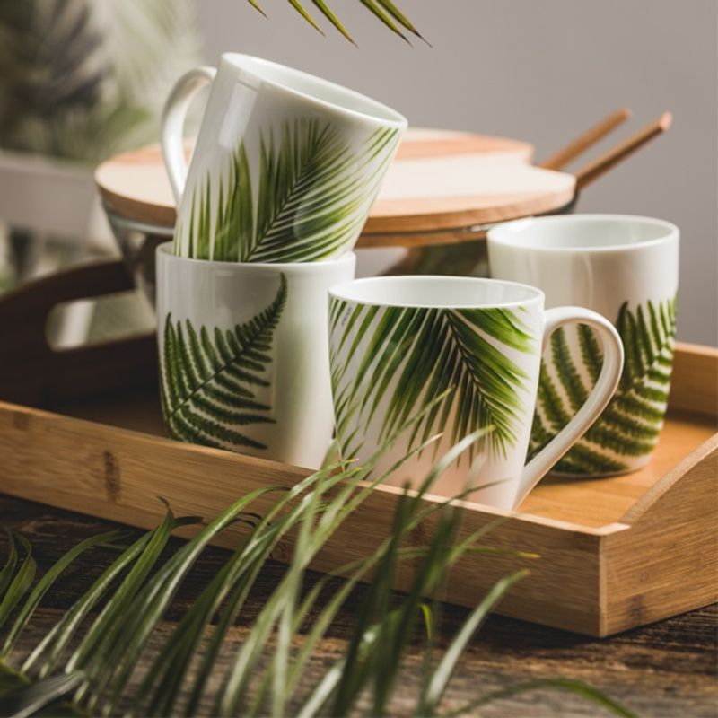 Casa si Gradina - Bucatarie si vesela - Ustensile bucatarie - Tavi servire - Tava din bambus cu manere 44x30cm, AMBITION Natural - Infinity.ro