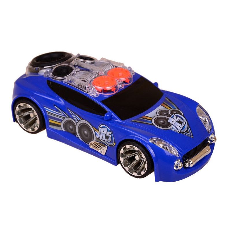 Jucarii, Copii si Bebe - Jucarii si jocuri - Jucarii de exterior - Masinute si vehicule pentru copii - Masinuta de jucarie pentru copii de 3 ani+, Motor Extreme cu sunete si lumini, albastru - Infinity.ro