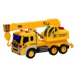 Jucarii, Copii si Bebe - Jucarii si jocuri - Jucarii de exterior - Masinute si vehicule pentru copii - Masinuta utilitara de constructii cu frictiune, Globo Mezzi pentru copii de peste 3 ani - Infinity.ro