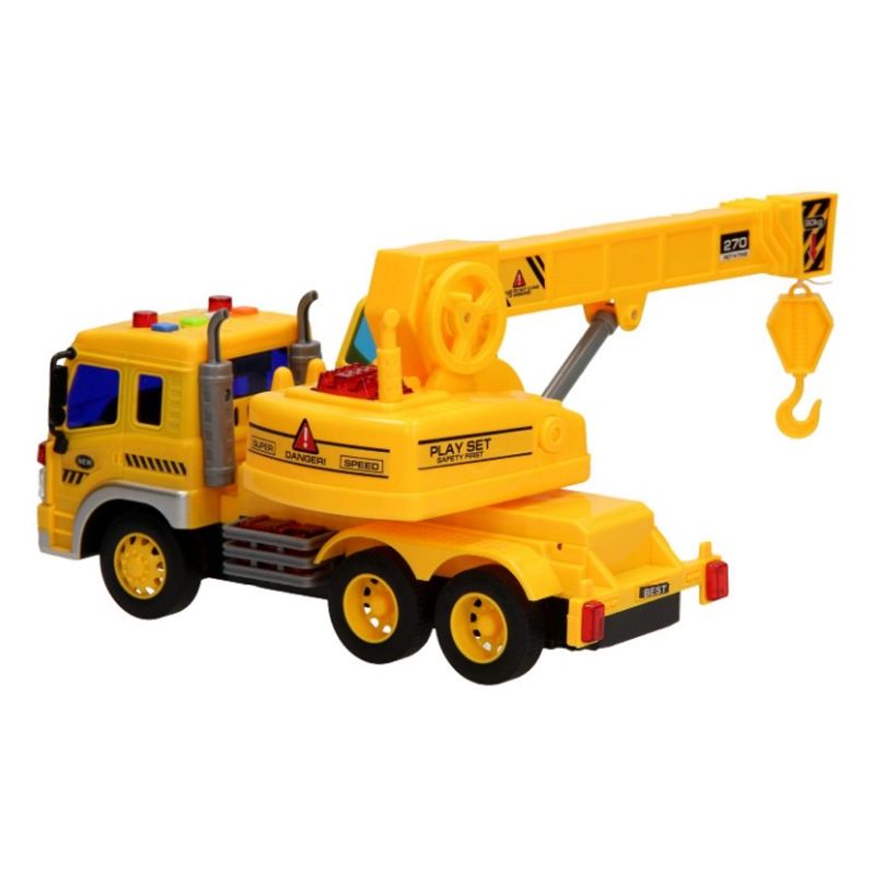 Jucarii, Copii si Bebe - Jucarii si jocuri - Jucarii de exterior - Masinute si vehicule pentru copii - Masinuta utilitara de constructii cu frictiune, Globo Mezzi pentru copii de peste 3 ani - Infinity.ro