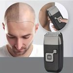 Ingrijire personala si Cosmetice - Aparate & accesorii ingrijire personala - Aparate de ras si tuns - Aparate de ras electrice - Aparat electric de ras si trimmer, fara fir, 5W si acumulator de 1200mAh - Negru - Infinity.ro