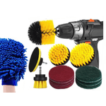 Market - Curatenie si intretinere casa - Produse bucatarie - Lavete si bureti - Set bureti si lavete din microfibra pentru spalat si lustruit, pensule, perii si capete pentru bormasina - Infinity.ro