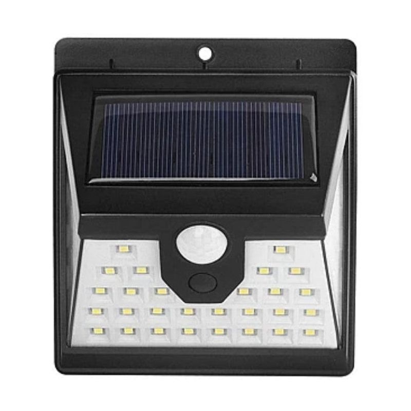 Casa si Gradina - Corpuri si surse de iluminat - Iluminat exterior - Lampi solare - 4 x Lampa solara SMART 40 LED cu senzor de lumina si miscare - Infinity.ro