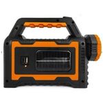 Casa si Gradina - Corpuri si surse de iluminat - Iluminat exterior - Lampi solare - Lampa portabila solara 8031-B cu 1 LED + 55 COB tip lanterna puternica, de mana - Infinity.ro