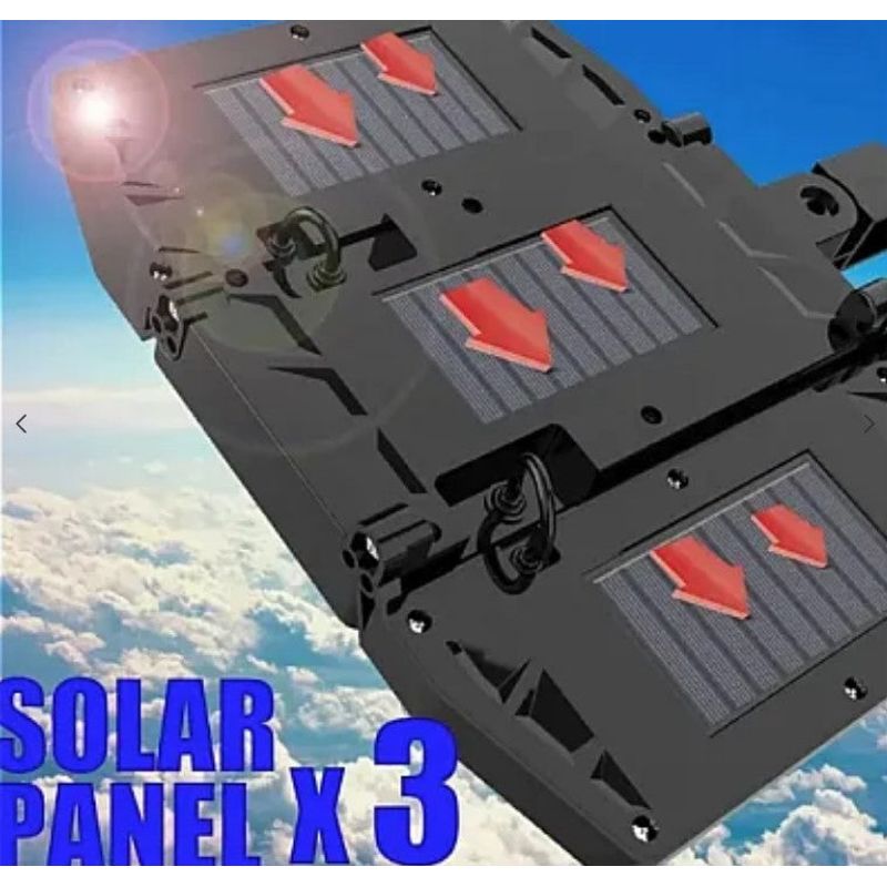 Casa si Gradina - Corpuri si surse de iluminat - Iluminat exterior - Lampi solare - Lampa Solara Tripla 6 Led Cob Cu Senzor De Miscare, Telecomanda, pentru Exterior - Infinity.ro