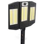 Casa si Gradina - Corpuri si surse de iluminat - Iluminat exterior - Lampi solare - Lampa Solara Tripla 6 Led Cob Cu Senzor De Miscare, Telecomanda, pentru Exterior - Infinity.ro