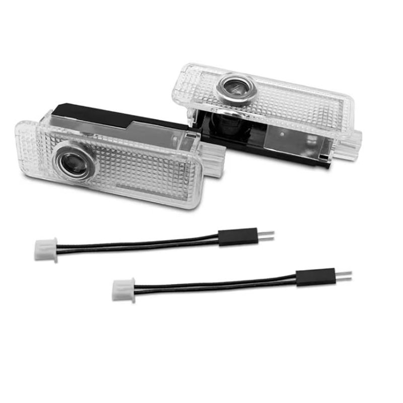 Auto si Moto - Piese auto si accesorii - Caroserie - Faruri, stopuri si proiectoare - Set 2 lampi LED pentru portiera auto compatibil cu logo BMW - Infinity.ro