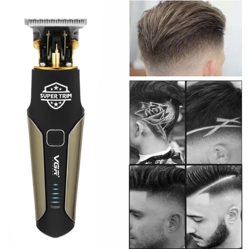 Ingrijire personala si Cosmetice - Aparate & accesorii ingrijire personala - Aparate de ras si tuns - Aparate de tuns - Masina de tuns profesionala VGR V-287, electrica, 5W, portabila, fara fir, cu incarcare USB si acceorii, negru - Infinity.ro