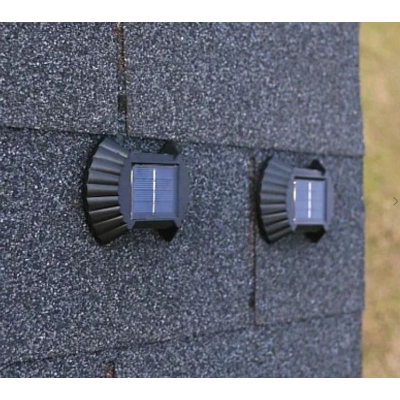 Casa si Gradina - Corpuri si surse de iluminat - Iluminat exterior - Lampi solare - Set 4 lampi solare exterioare pentru perete iluminare sus-jos - Infinity.ro