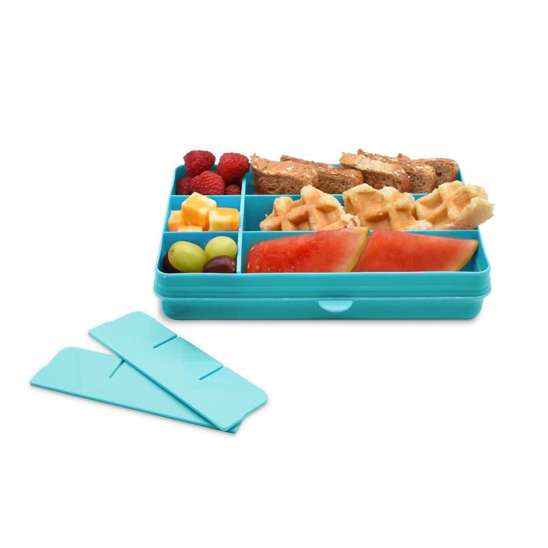 Jucarii, Copii si Bebe - Hrana si alaptare - Biberoane, suzete si accesorii hranire - Articole hranire bebelusi - Cutie snack, melii, blue - Infinity.ro