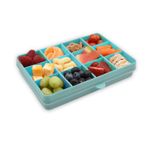 Jucarii, Copii si Bebe - Hrana si alaptare - Biberoane, suzete si accesorii hranire - Articole hranire bebelusi - Cutie snack, melii, blue - Infinity.ro