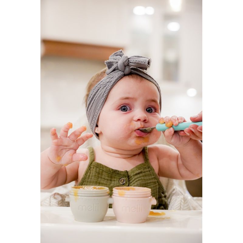 Jucarii, Copii si Bebe - Hrana si alaptare - Biberoane, suzete si accesorii hranire - Articole hranire bebelusi - Set 10 recipiente snap&go, melii, 6*59 ml + 4*118 ml - Infinity.ro