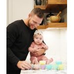 Jucarii, Copii si Bebe - Hrana si alaptare - Biberoane, suzete si accesorii hranire - Articole hranire bebelusi - Set 10 recipiente snap&go, melii, 6*59 ml + 4*118 ml - Infinity.ro