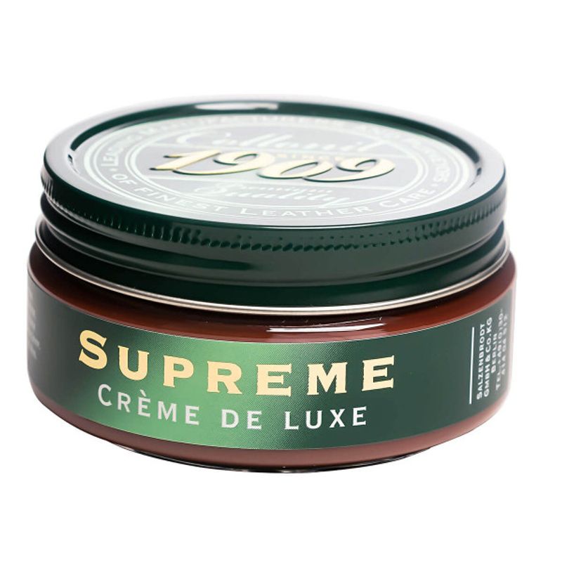 Market - Spalare si intretinere rufe - Produse intretinere Incaltaminte - Creme si Spray-uri intretinere - Crema de pantofi Collonil 1909 Supreme Creme de Luxe, 100 ml, maro-mediu - Infinity.ro