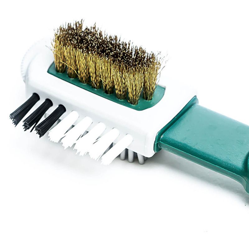 Market - Spalare si intretinere rufe - Produse intretinere Incaltaminte - Perii si alte accesorii - Perie combi cu peri din alama pentru piele intoarsa Collonil - Infinity.ro