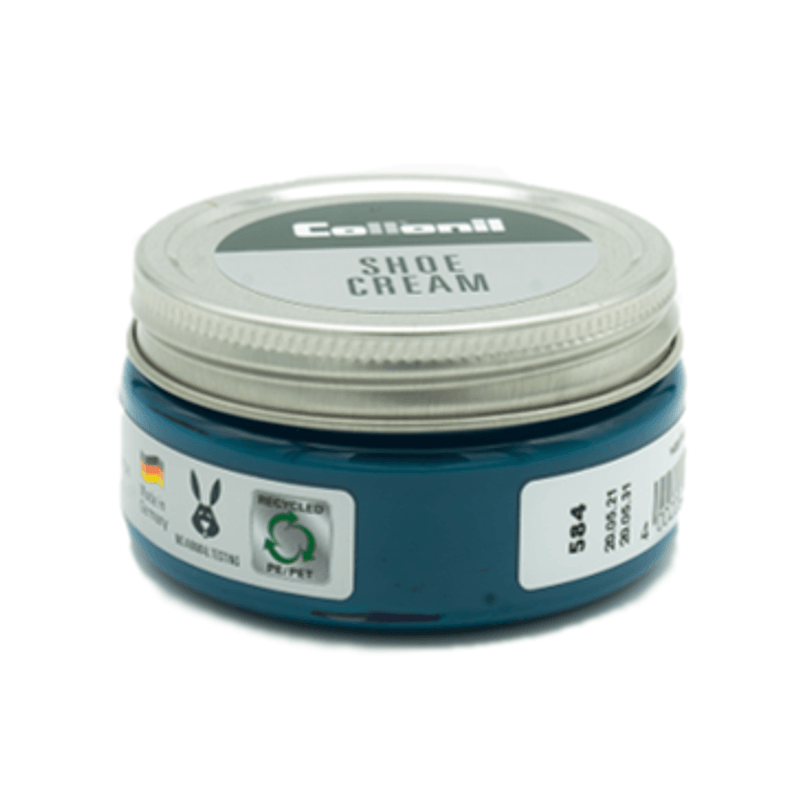 Market - Spalare si intretinere rufe - Produse intretinere Incaltaminte - Creme si Spray-uri intretinere - Crema de pantofi clasica Collonil Shoe Cream, 60 ml, washed denim - Infinity.ro