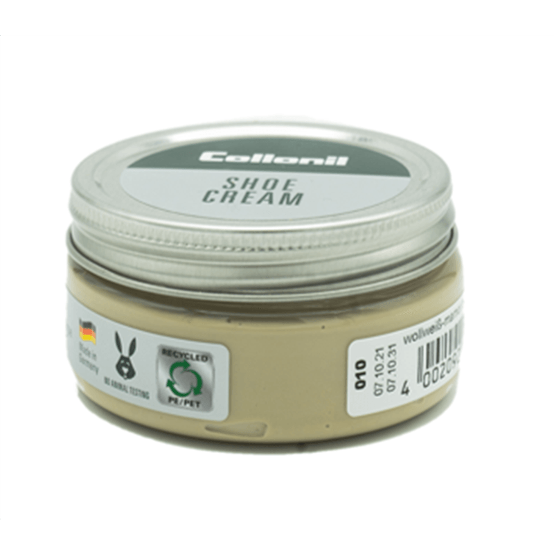 Market - Spalare si intretinere rufe - Produse intretinere Incaltaminte - Creme si Spray-uri intretinere - Crema de pantofi clasica Collonil Shoe Cream, 60 ml, wollweiss - Infinity.ro