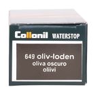 Market - Spalare si intretinere rufe - Produse intretinere Incaltaminte - Creme si Spray-uri intretinere - Crema de pantofi cu ulei de migdale Collonil Waterstop Colours, 75 ml, olive - Infinity.ro