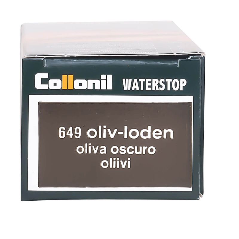 Market - Spalare si intretinere rufe - Produse intretinere Incaltaminte - Creme si Spray-uri intretinere - Crema de pantofi cu ulei de migdale Collonil Waterstop Colours, 75 ml, olive - Infinity.ro