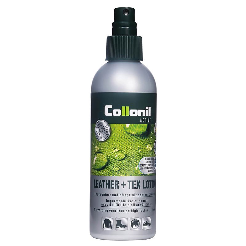 Market - Spalare si intretinere rufe - Produse intretinere Incaltaminte - Creme si Spray-uri intretinere - Lotiune ingrijire piele si materiale textile Collonil Active Leather & Tex Lotion, 200 ml - Infinity.ro