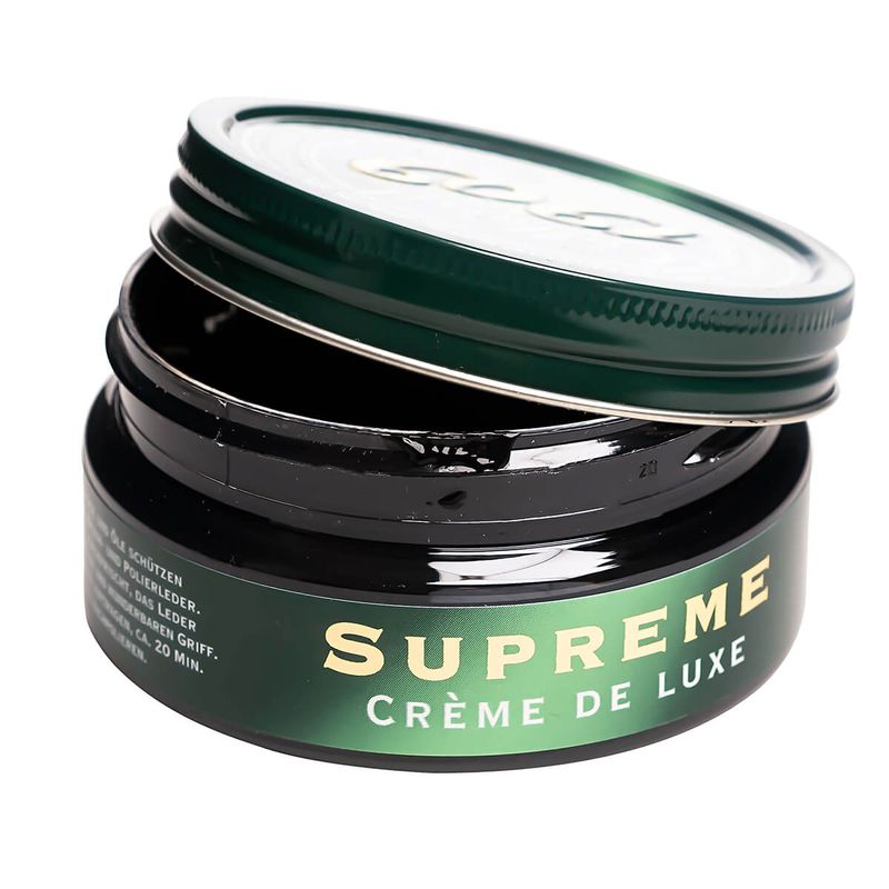 Market - Spalare si intretinere rufe - Produse intretinere Incaltaminte - Creme si Spray-uri intretinere - Crema de pantofi Collonil 1909 Supreme Creme de Luxe, 100 ml, negru - Infinity.ro