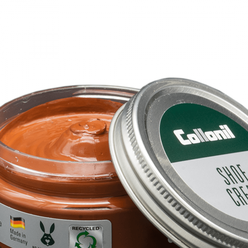 Market - Spalare si intretinere rufe - Produse intretinere Incaltaminte - Creme si Spray-uri intretinere - Crema de pantofi clasica Collonil Shoe Cream, 60 ml, scotch - Infinity.ro