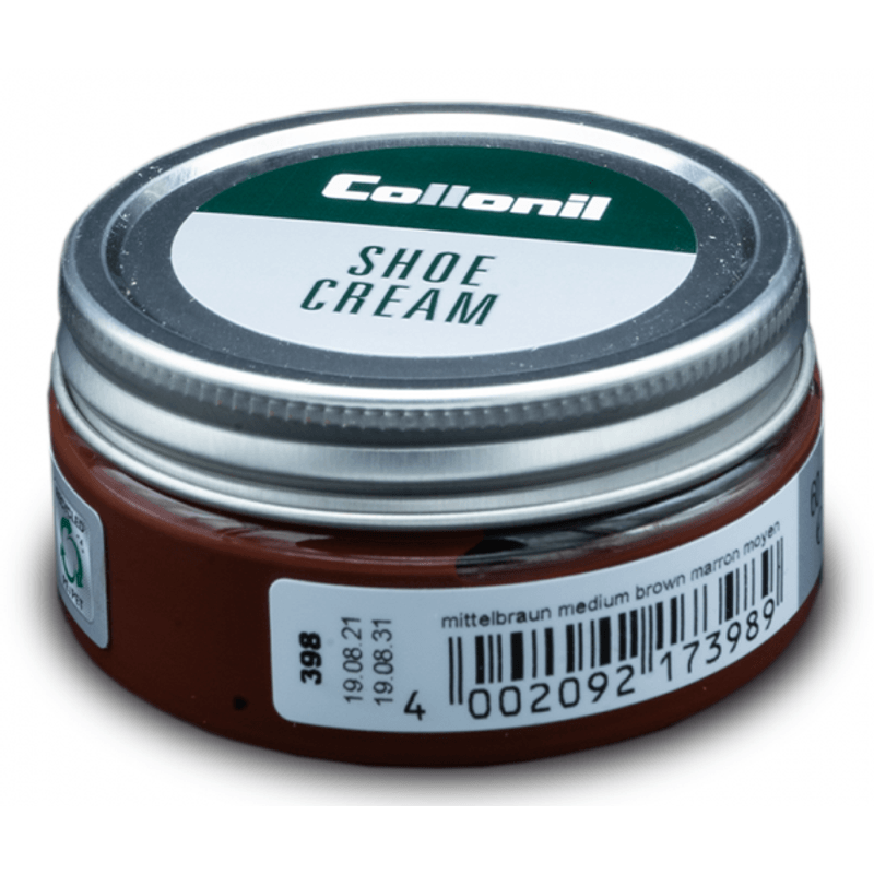 Market - Spalare si intretinere rufe - Produse intretinere Incaltaminte - Creme si Spray-uri intretinere - Crema de pantofi clasica Collonil Shoe Cream, 60 ml, maro mediu - Infinity.ro