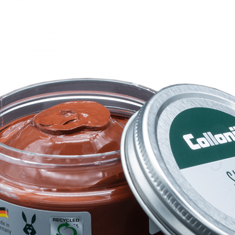 Market - Spalare si intretinere rufe - Produse intretinere Incaltaminte - Creme si Spray-uri intretinere - Crema de pantofi clasica Collonil Shoe Cream, 60 ml, maro mediu - Infinity.ro