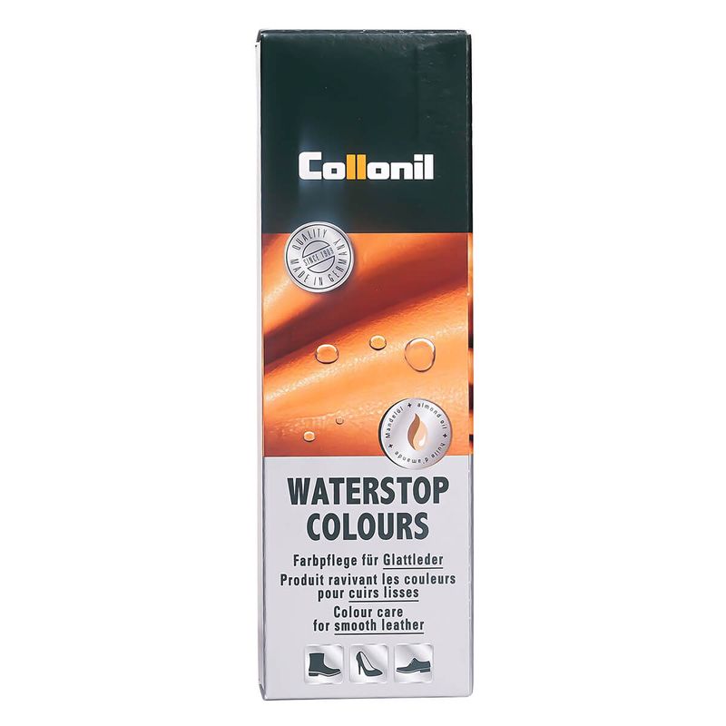 Market - Spalare si intretinere rufe - Produse intretinere Incaltaminte - Creme si Spray-uri intretinere - Crema de pantofi cu ulei de migdale Collonil Waterstop Colours, 75 ml, lack farblos - Infinity.ro