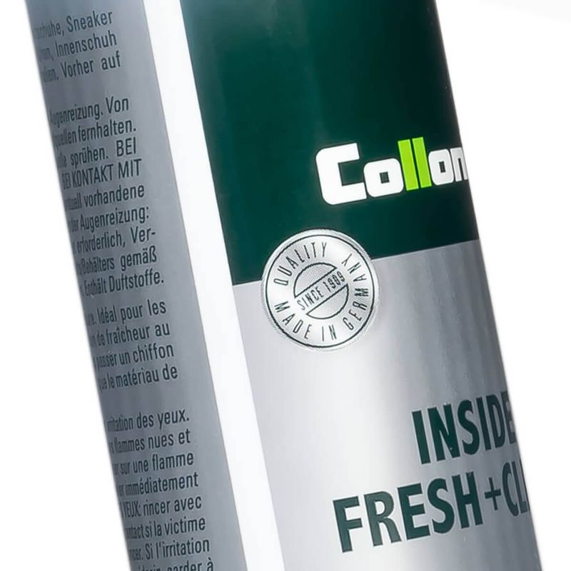 Market - Spalare si intretinere rufe - Produse intretinere Incaltaminte - Creme si Spray-uri intretinere - Spray pentru curatarea si tratarea interiorului incaltamintei Collonil Inside Fresh + Clean, 150 ml - Infinity.ro